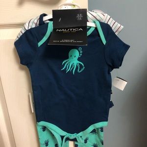3 piece baby Nautica set